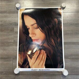 Alanis Morissette Rare Vintage 90s Poster 24X33.5 Alternative Rock POP Rock ICON